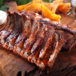 Gegrillte Spare ribs