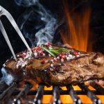 Lecker gegrilltes Steak