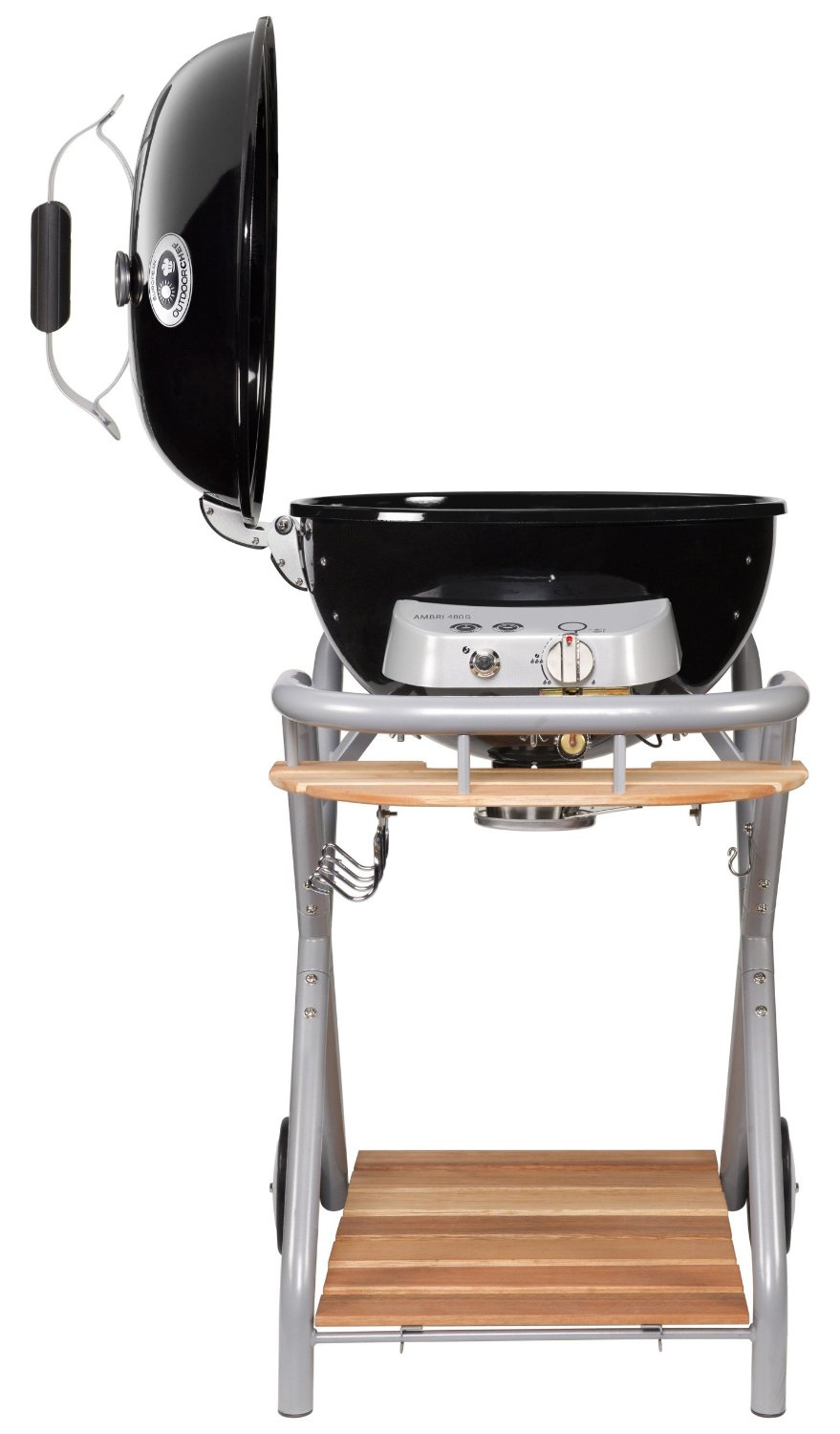 Outdoorchef Ambri 480 G BBG Gas Kugelgrill geöffnet