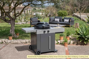 Die Station auf der Terrasse