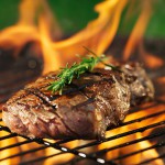 Roastbeef auf dem offenen Kugelgrill