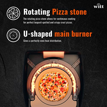 Rotierender Pizzastein